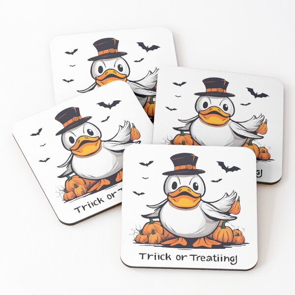 Item preview, Batduck with hat in halloween season designed and sold by katgosnice.