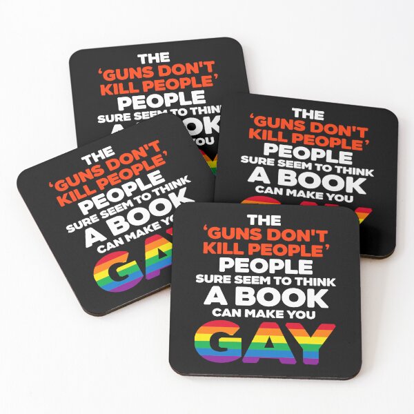 Item preview, ...Think a Book Can Make You Gay  designed and sold by acquiesce13.