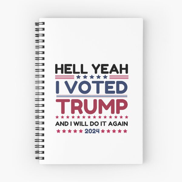 Item preview, Hell-Yeah-I-Voted-Trump-And-I-Will-Do-It-Again-2024 designed and sold by Only Legends.