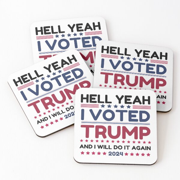 Item preview, Hell-Yeah-I-Voted-Trump-And-I-Will-Do-It-Again-2024 designed and sold by Only Legends.