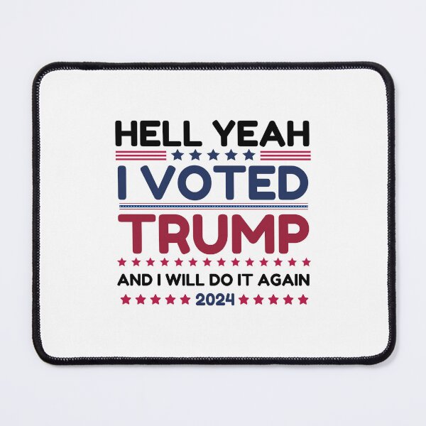 Item preview, Hell-Yeah-I-Voted-Trump-And-I-Will-Do-It-Again-2024 designed and sold by Only Legends.