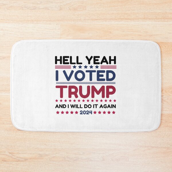 Item preview, Hell-Yeah-I-Voted-Trump-And-I-Will-Do-It-Again-2024 designed and sold by Only Legends.