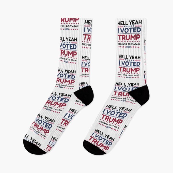 Item preview, Hell-Yeah-I-Voted-Trump-And-I-Will-Do-It-Again-2024 designed and sold by Only Legends.
