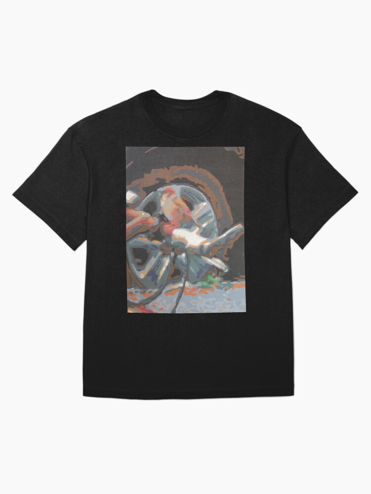 Thumbnail 3 of 7, Oversized T-Shirt, Bird On Bicycle designed and sold by artistDanJ.