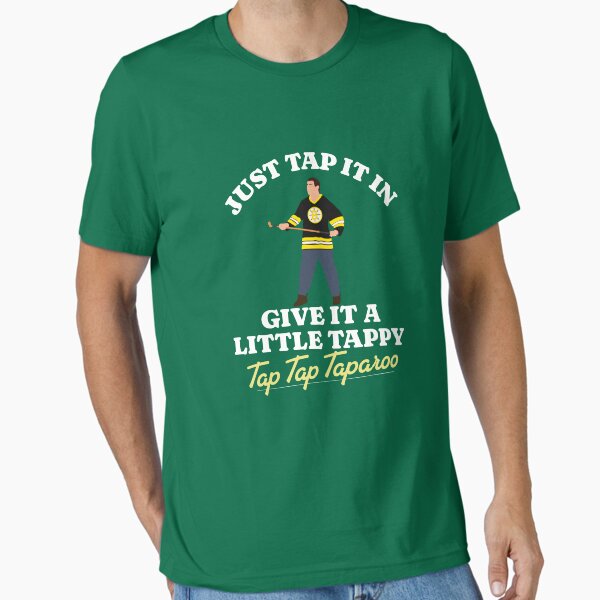 Vista previa del artículo con la obra «Solo tócalo, dale un pequeño golpe, Tap Tap Taparoo - Happy Gilmore», diseñado y vendido por Primotees.