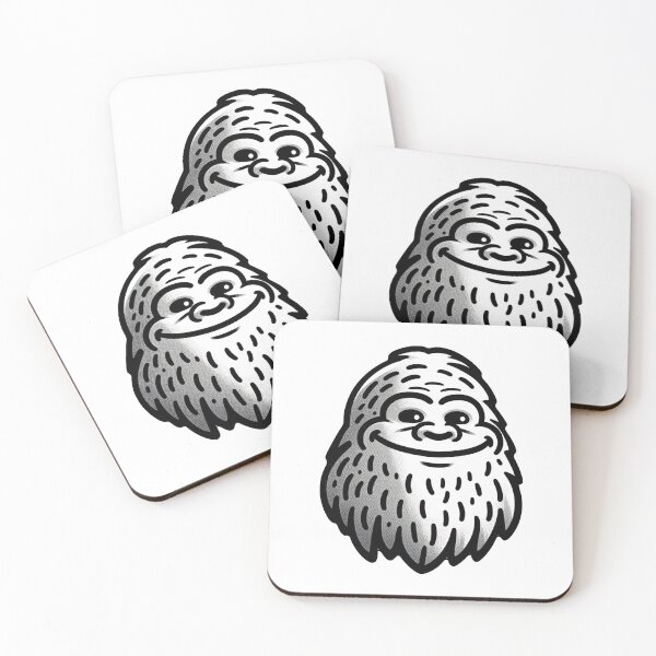 Item preview, Smiling Bigfoot - Yeti Sasquatch Cryptid Folklore designed and sold by Nostalgia Busters.