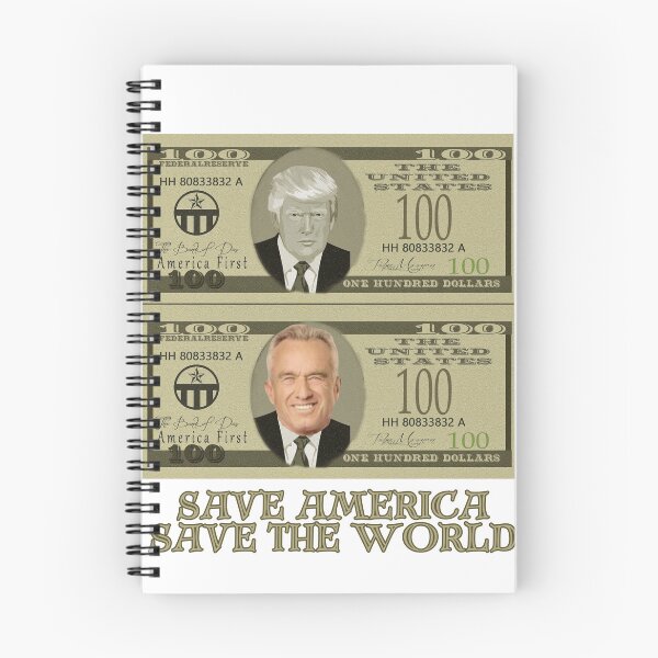 Artikelvorschau, Rettet Amerika Rettet die Welt Kennedy Trump 2024 entworfen und verkauft von monpetitbijou.