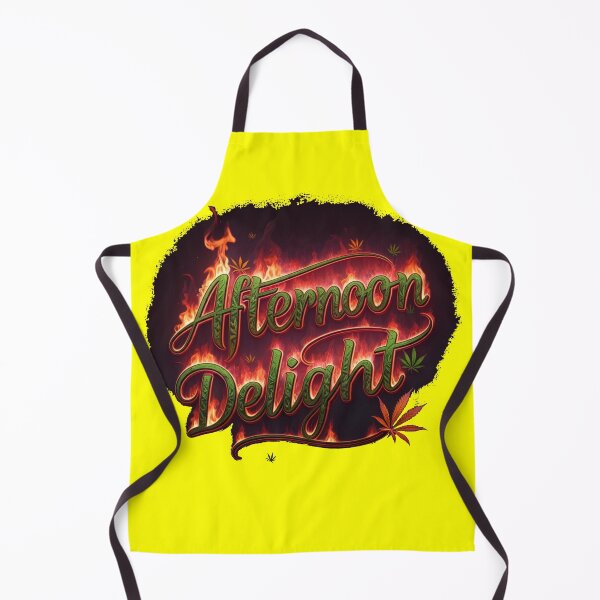 Item preview, Afternoon Delight in fiery Marijuana font - Yellow designed and sold by JLEmporium.