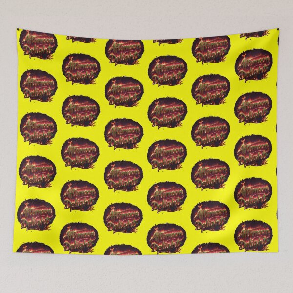 Item preview, Afternoon Delight in fiery Marijuana font - Yellow designed and sold by JLEmporium.