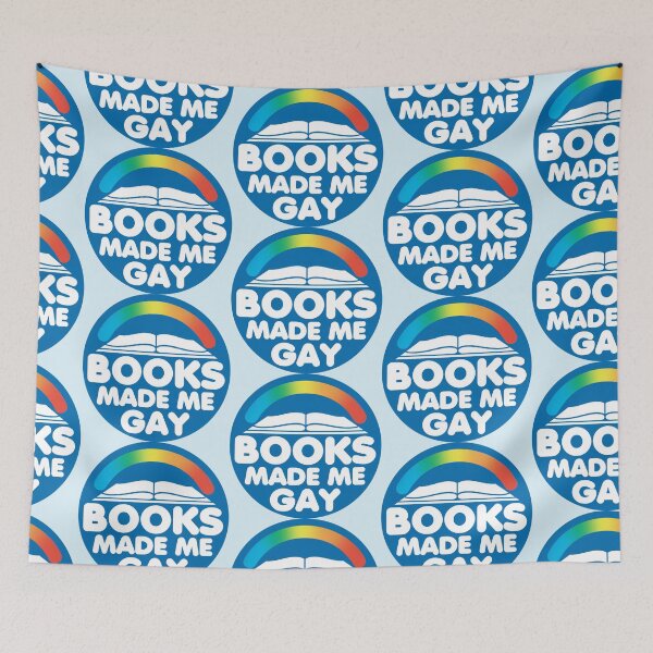 Item preview, BOOKS MADE ME GAY designed and sold by acquiesce13.