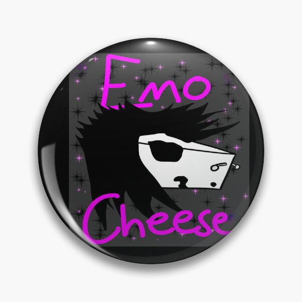 Item preview, Emo Cheese, decal style designed and sold by CerealdemonArts.