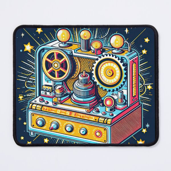 Item preview, Time Machine Pop Art Style designed and sold by artofuniverse.