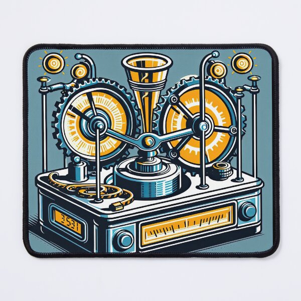 Item preview, Time Machine Pop Art Style designed and sold by artofuniverse.