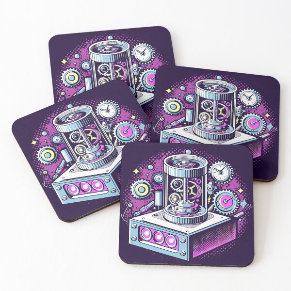 Item preview, Time Machine Pop Art Style designed and sold by artofuniverse.