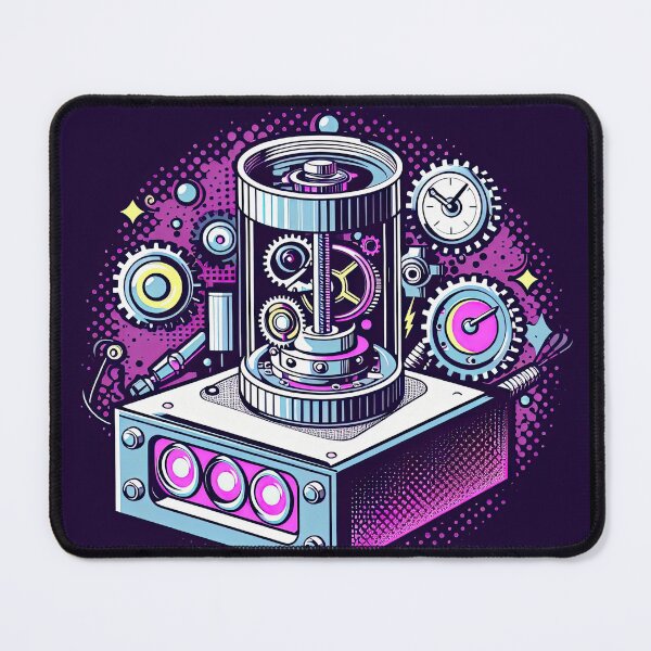 Item preview, Time Machine Pop Art Style designed and sold by artofuniverse.