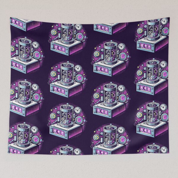Item preview, Time Machine Pop Art Style designed and sold by artofuniverse.