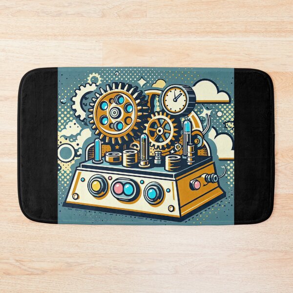 Item preview, Time Machine Pop Art Style designed and sold by artofuniverse.