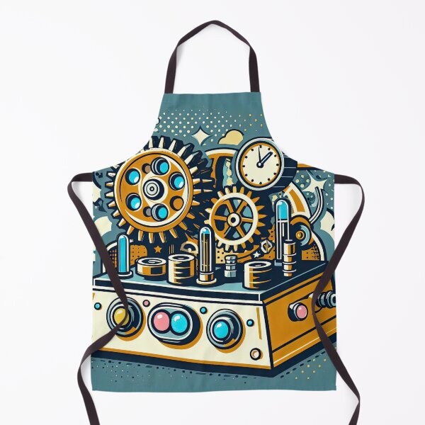 Item preview, Time Machine Pop Art Style designed and sold by artofuniverse.