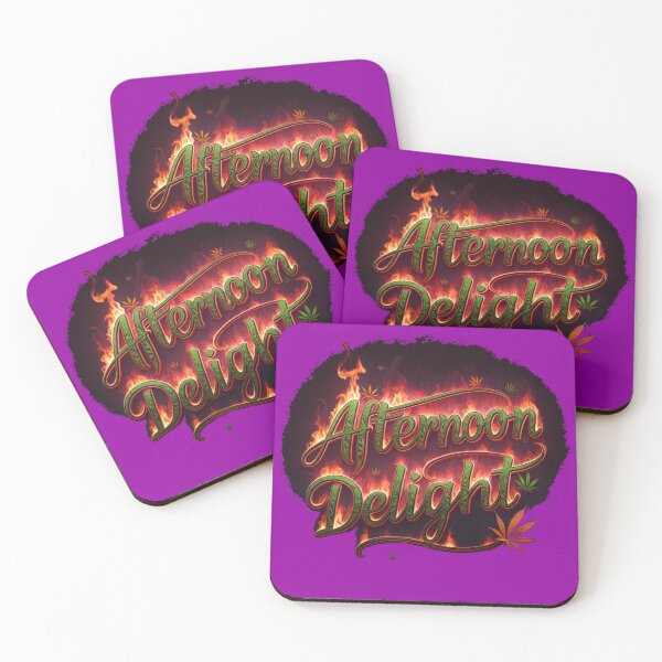 Item preview, Afternoon Delight in fiery Marijuana font - Purple designed and sold by JLEmporium.
