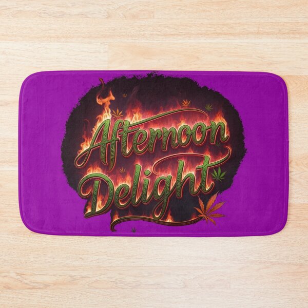 Item preview, Afternoon Delight in fiery Marijuana font - Purple designed and sold by JLEmporium.