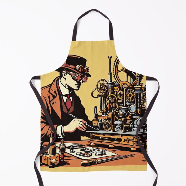 Item preview, Steampunk Inventor Pop Art Style designed and sold by artofuniverse.