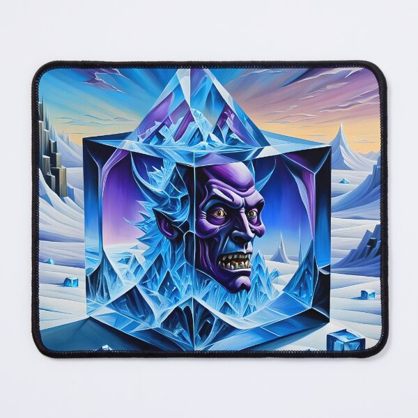 Item preview, Enigmatic Purple Demon in a Glass Prism designed and sold by koreatvtea.