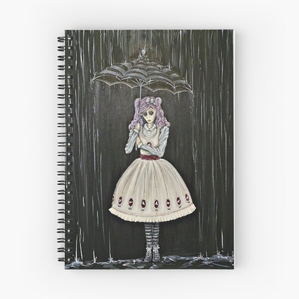 Item preview, "Dark Doll" oil painting designed and sold by JeanneMaskmaker.
