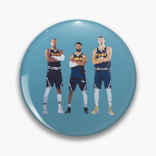Item preview, Nikola Jokic Jamal Murray and Aaron Gordon designed and sold by pixelsports2.