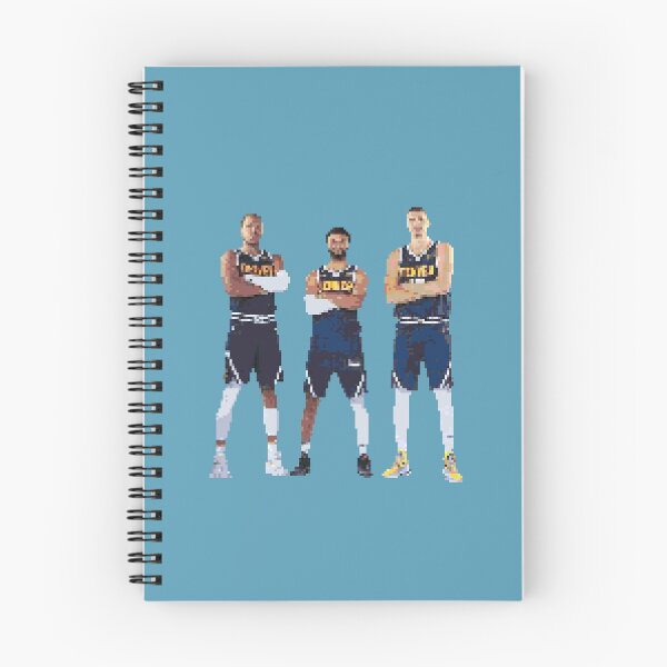 Item preview, Nikola Jokic Jamal Murray and Aaron Gordon designed and sold by pixelsports2.