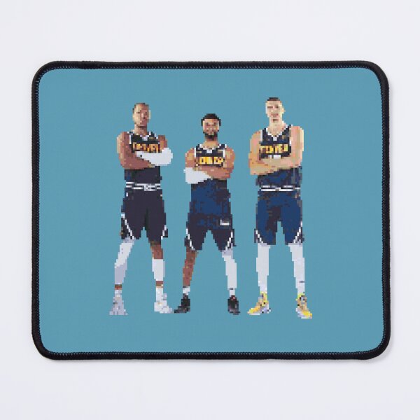 Item preview, Nikola Jokic Jamal Murray and Aaron Gordon designed and sold by pixelsports2.