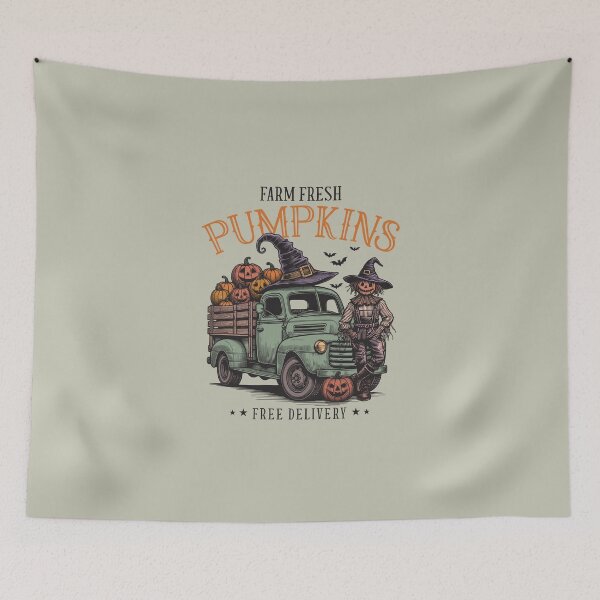 Item preview, Farm Fresh Pumpkins designed and sold by UniqVibe.