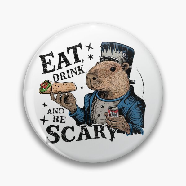 Item preview, Eat, Drink and be Scary. designed and sold by SixElements.