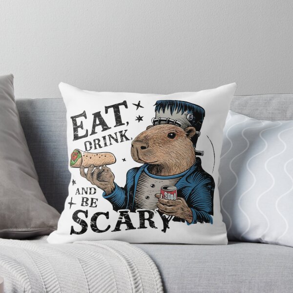 Item preview, Eat, Drink and be Scary. designed and sold by SixElements.