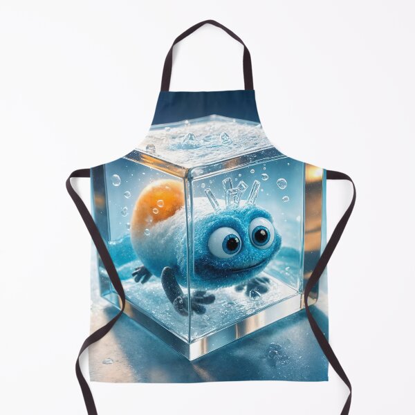 Item preview, Frozen Creature Trapped in Glass Cube designed and sold by koreatvtea.