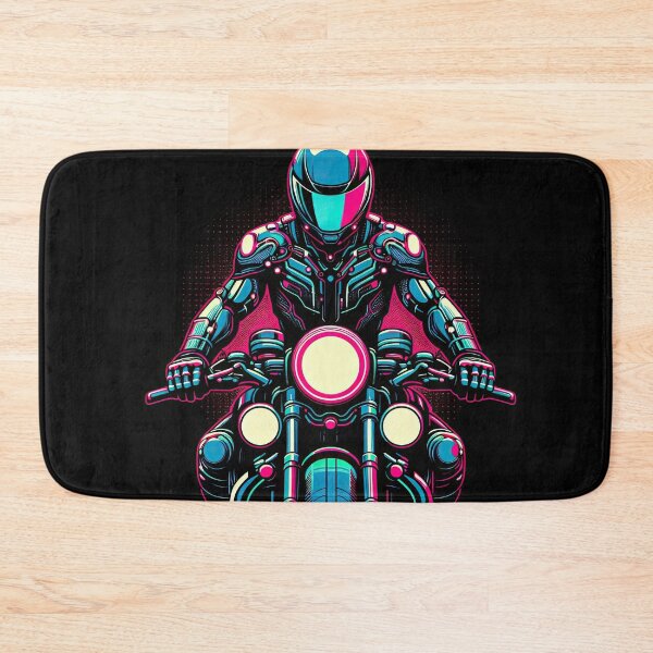 Item preview, Futuristic Biker Pop Art Style designed and sold by artofuniverse.