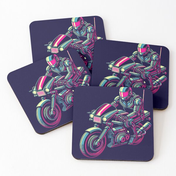 Item preview, Futuristic Biker Pop Art Style designed and sold by artofuniverse.