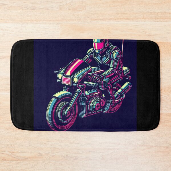 Item preview, Futuristic Biker Pop Art Style designed and sold by artofuniverse.