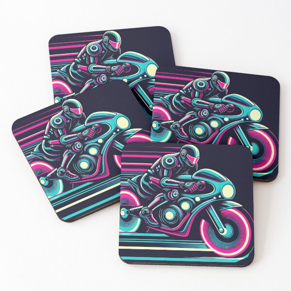 Item preview, Futuristic Biker Pop Art Style designed and sold by artofuniverse.