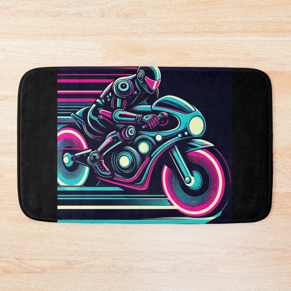 Item preview, Futuristic Biker Pop Art Style designed and sold by artofuniverse.