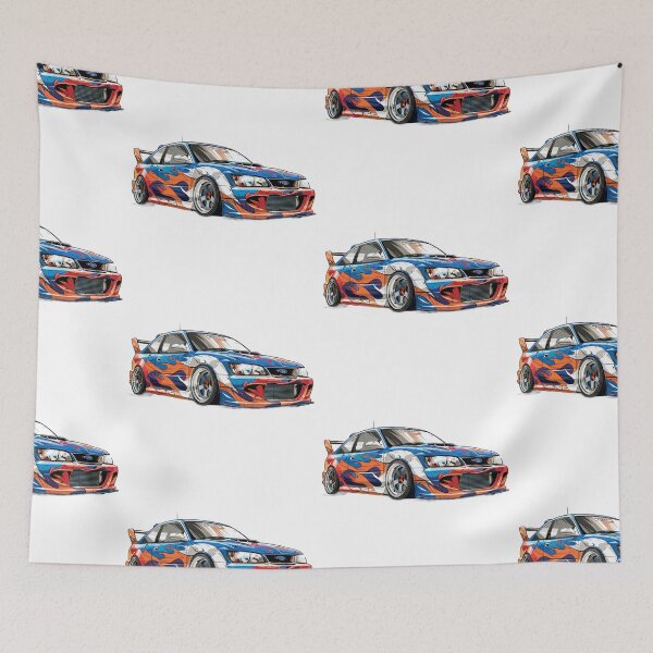 Item preview, Racing Colorful Ford RS designed and sold by kahida.