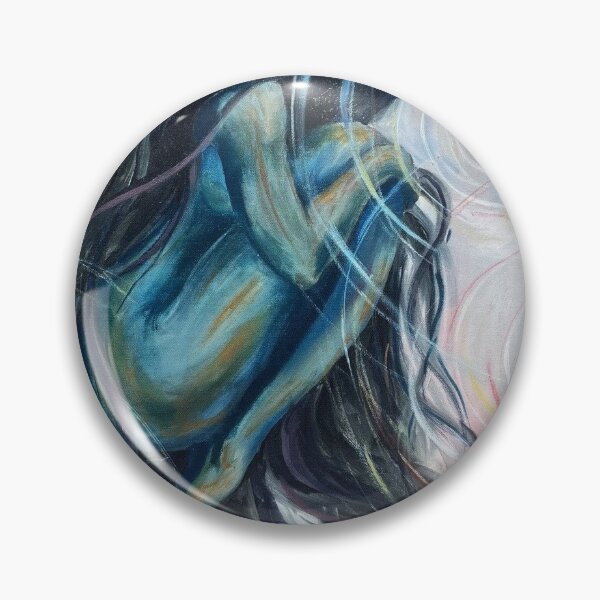 Item preview, "Dreaming" oil painting designed and sold by JeanneMaskmaker.