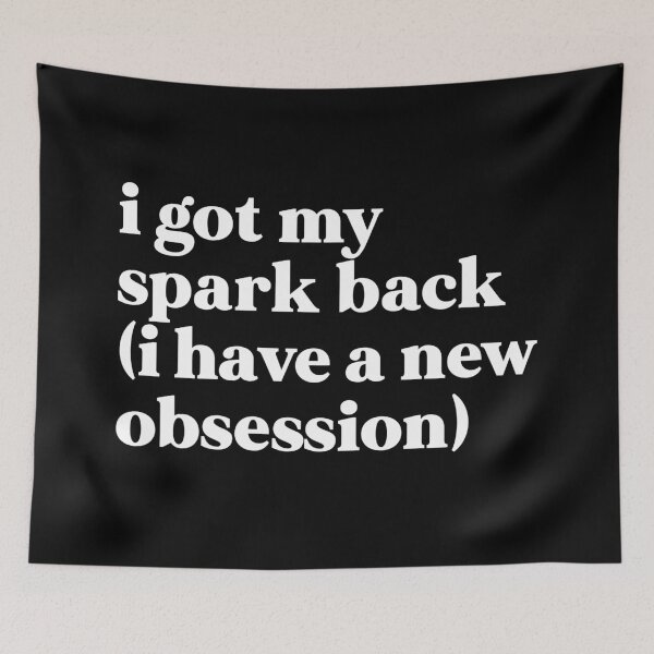 Item preview, I got my spark back i have a new obsession designed and sold by weirdly weird.
