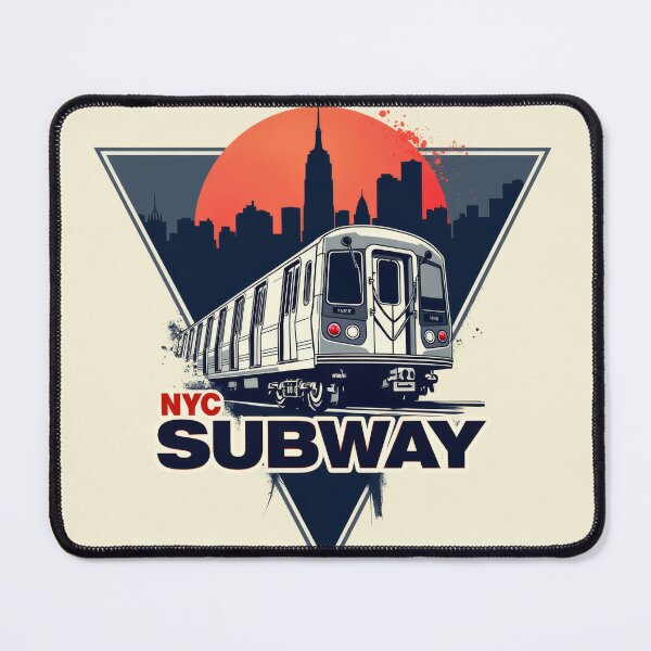 Item preview, New York Subway NYC Subway illustration Train designed and sold by MayaDelaye.