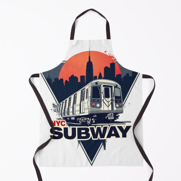 Item preview, New York Subway NYC Subway illustration Train designed and sold by MayaDelaye.