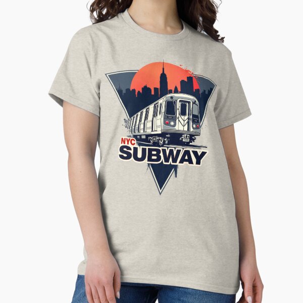 Item preview, New York Subway NYC Subway illustration Train designed and sold by MayaDelaye.