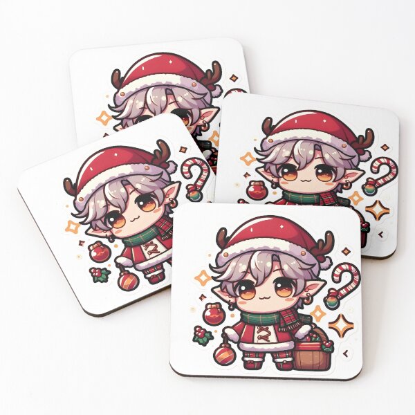 Item preview, Kawaii Xmas Anime Elfe  designed and sold by StickyGuys.