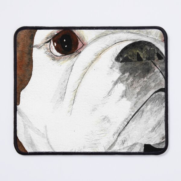 Item preview, Beatrix the Bulldog, a Close-up designed and sold by storiedthreads.