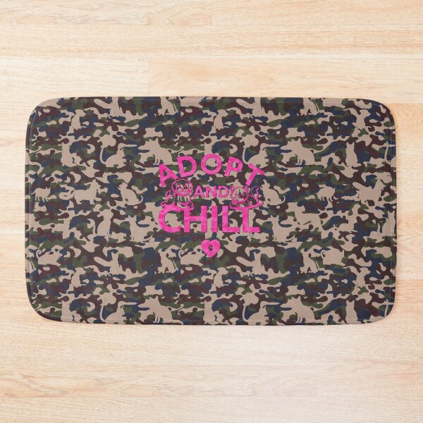 Item preview, Adopt and Chill Camo - Tan designed and sold by TammySwarek.
