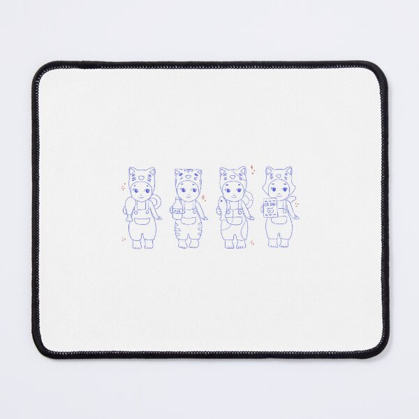 Item preview, Sonny angels blue cats minimalist trinckets  designed and sold by rizdrawings.