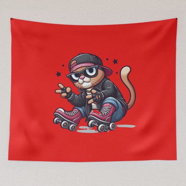Item preview, Roller Derby Cat designed and sold by EvelinZ.
